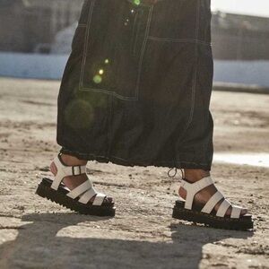 Dr Martens sandals, beige